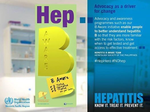 B-AWARE Campaign – Hepatology Society Of The Philippines