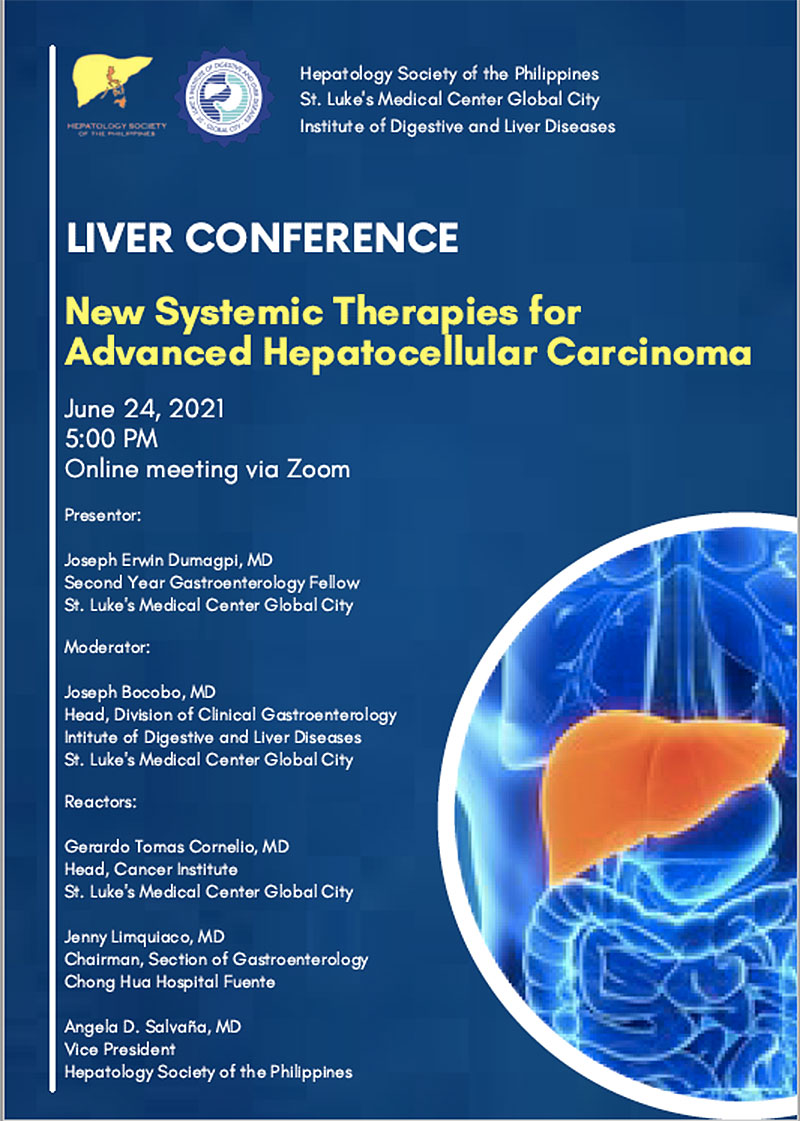 Liver Conference June 24, 2021 Hepatology Society of the Philippines