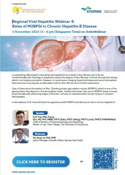 Regional Viral Hepatitis Webinar 4: Roles of M2BPGi in Chronic ...